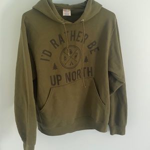Camping Sweatshirt- I’d Rather Be Up North